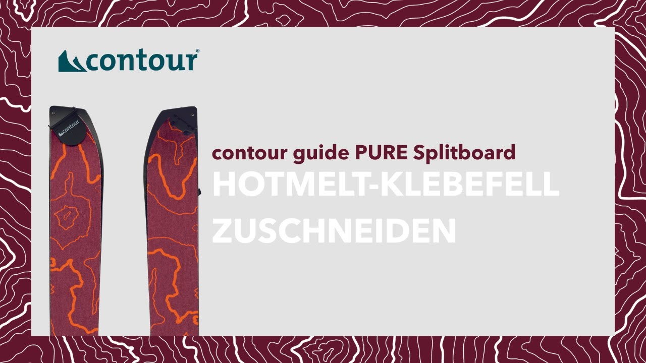 Tutorials guide PURE Splitboard Timm Schroeder | contourskins.com