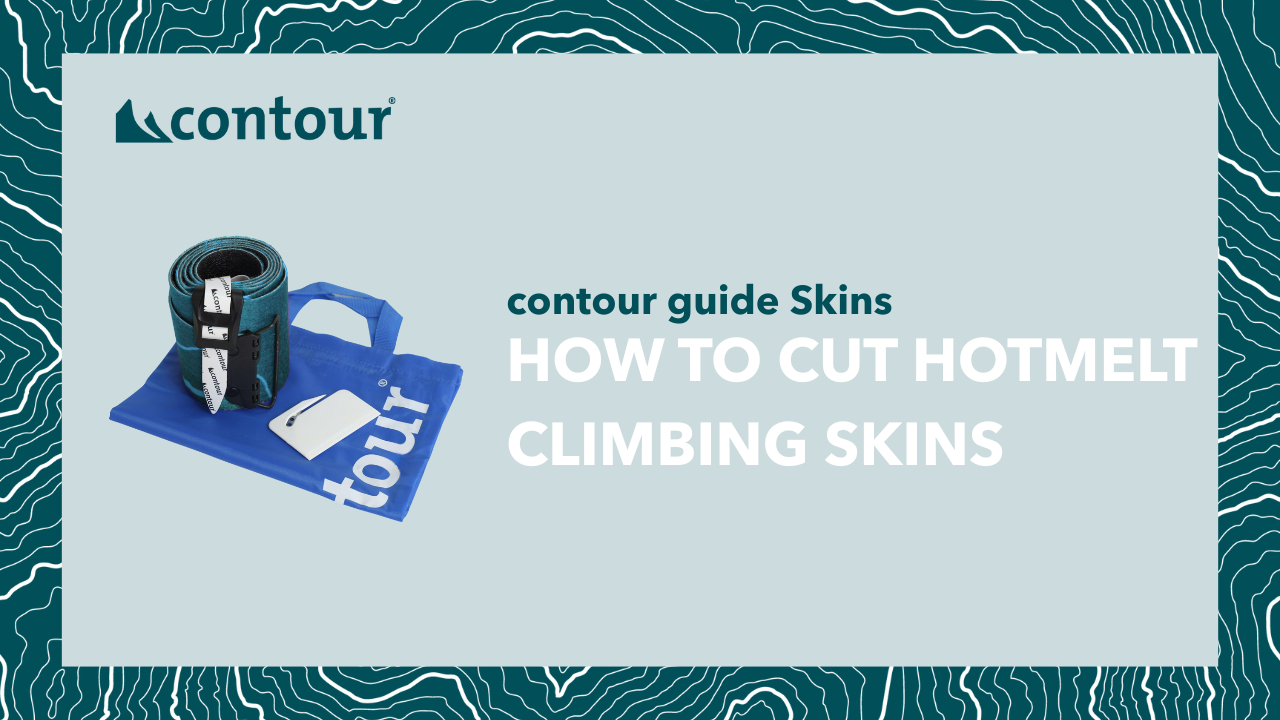 Tutorials Trimming hotmelt climbing_EN Roman Rohrmoser | contourskins.com
