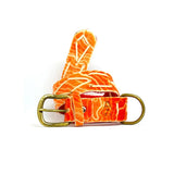 skinsbelts Marta Lotti Dog Collar orange 01 | contourskins.com